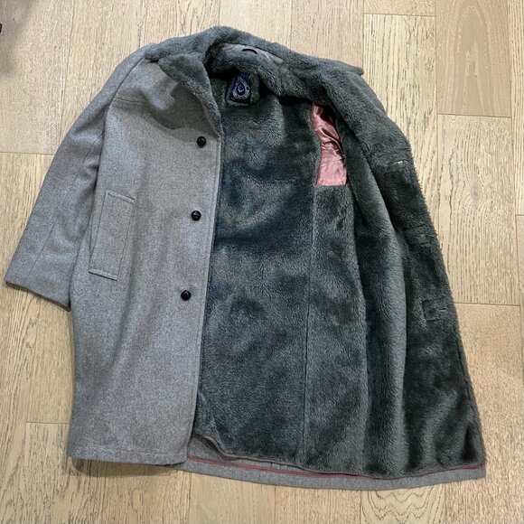 Vintage SEARS Men's Wool Pea Coat - Picture 8 of 11